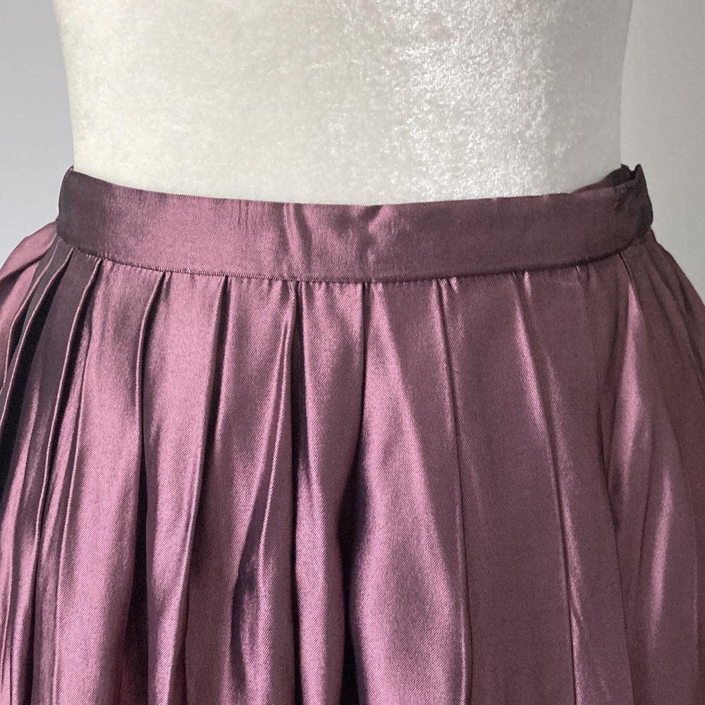 Alfred Sung Mauve Skirt with Pockets - Vintage - Picture 3 of 10